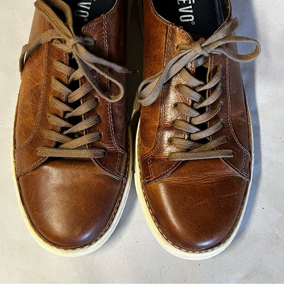 Men’s Crevo Lace Up Palomino Oxfords Chestnut Size 8 - Picture 3 of 9